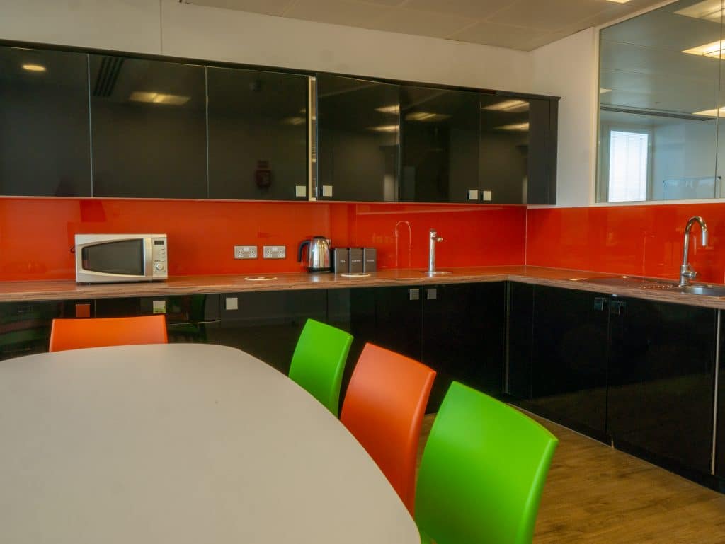 Kitchen at Citibase Millbank by Barabas Balog