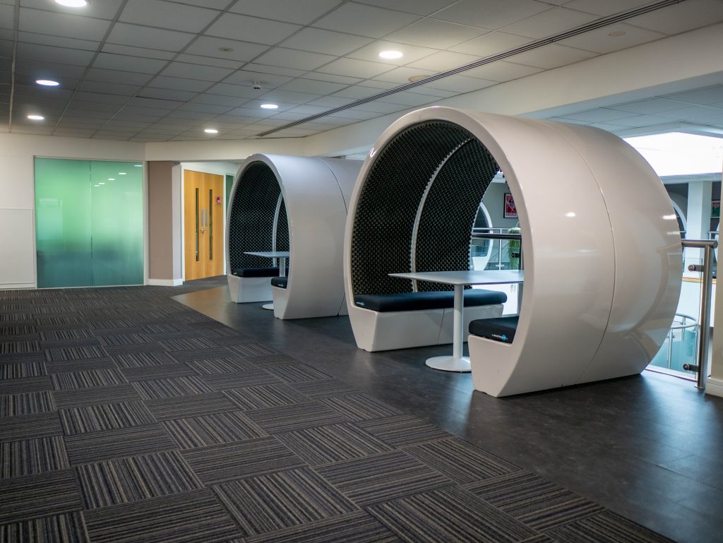 Modern, flexible office space at Citibase with professional workstations, meeting rooms, and coworking areas in a prime city location Photographer: Barabas Balog